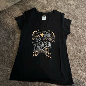 Harley-Davidson short sleeve V neck